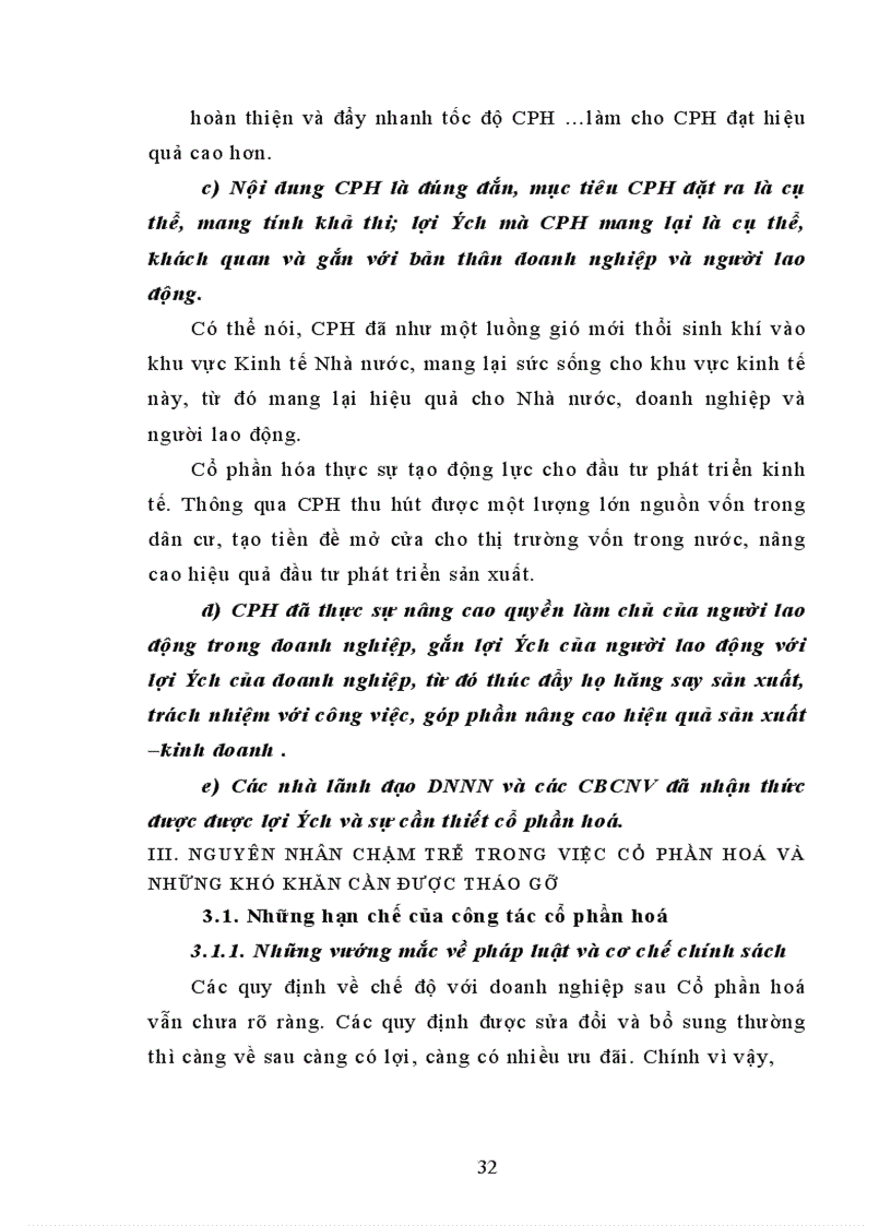 image for page Vấn đề Cổ phần hoá doanh nghiệp Nhà nước - thực trạng và giải pháp