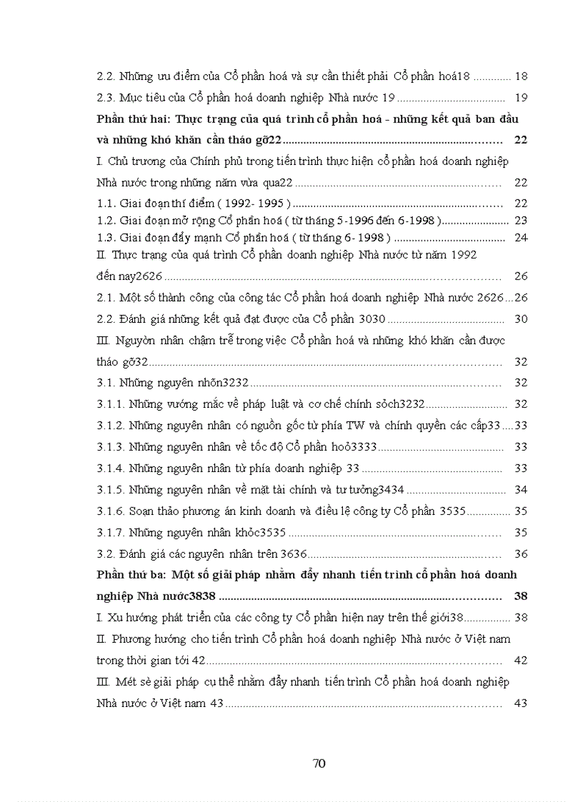 image for page Vấn đề Cổ phần hoá doanh nghiệp Nhà nước - thực trạng và giải pháp