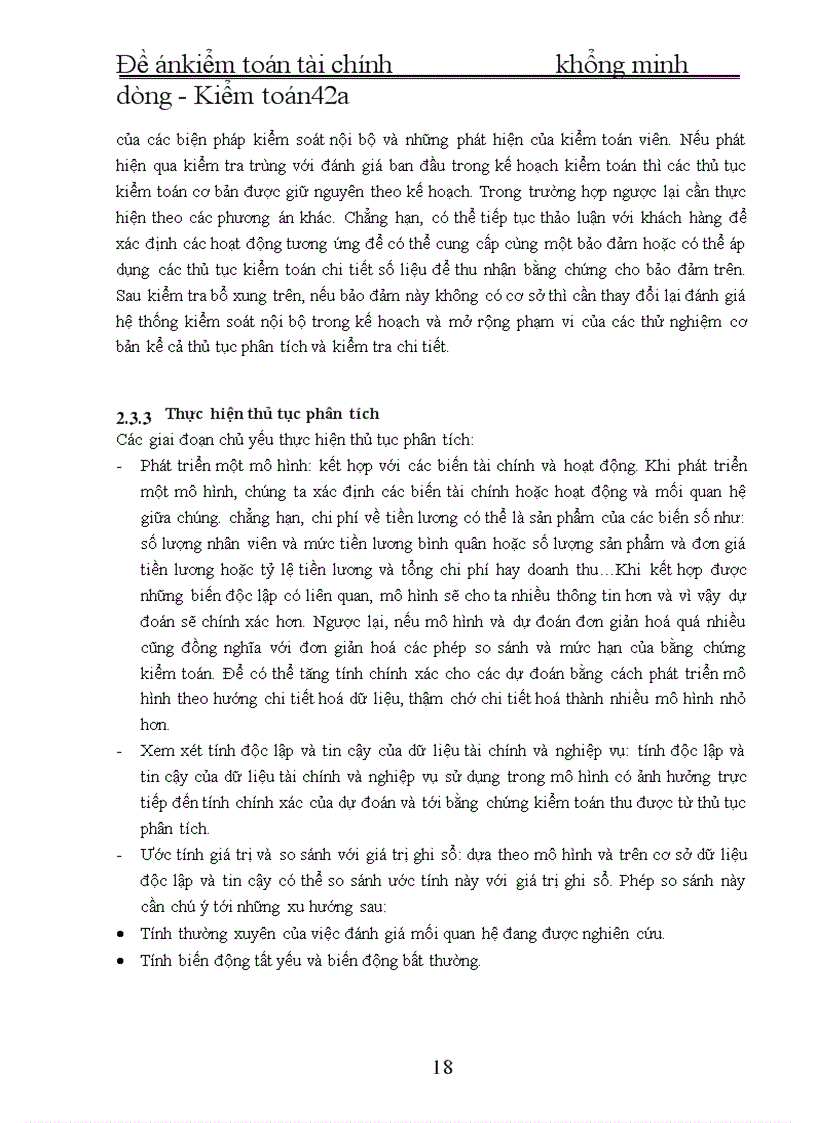 image for page Đề án kiểm toán tài chính