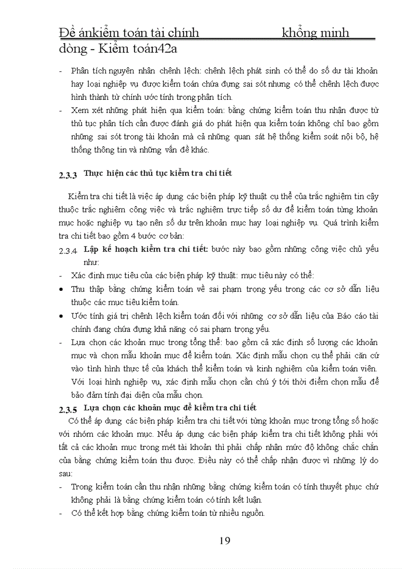image for page Đề án kiểm toán tài chính