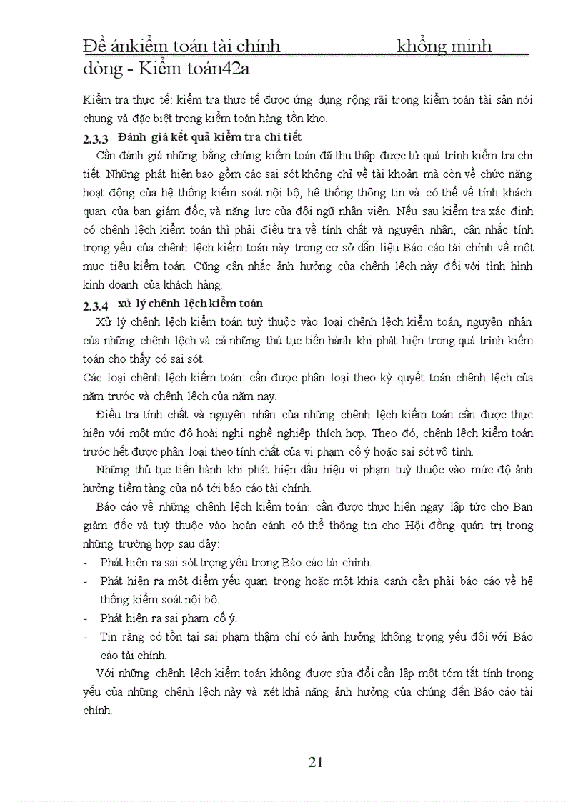 image for page Đề án kiểm toán tài chính