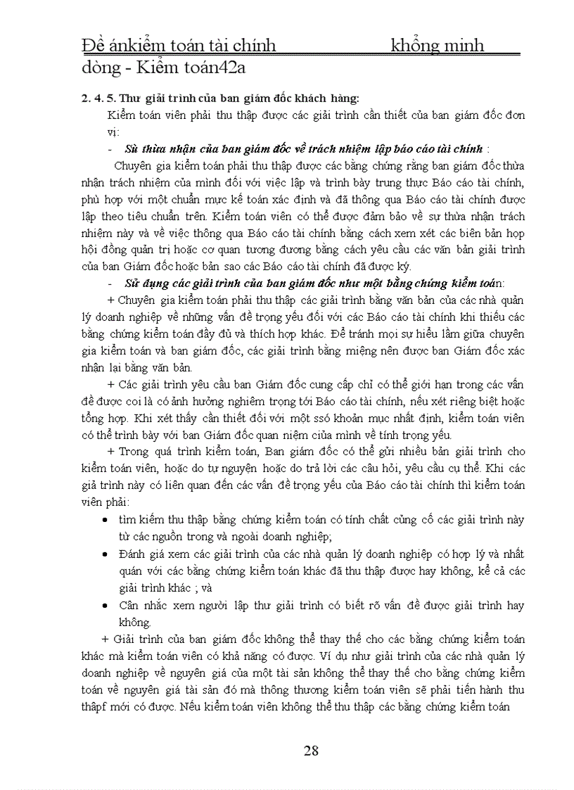 image for page Đề án kiểm toán tài chính