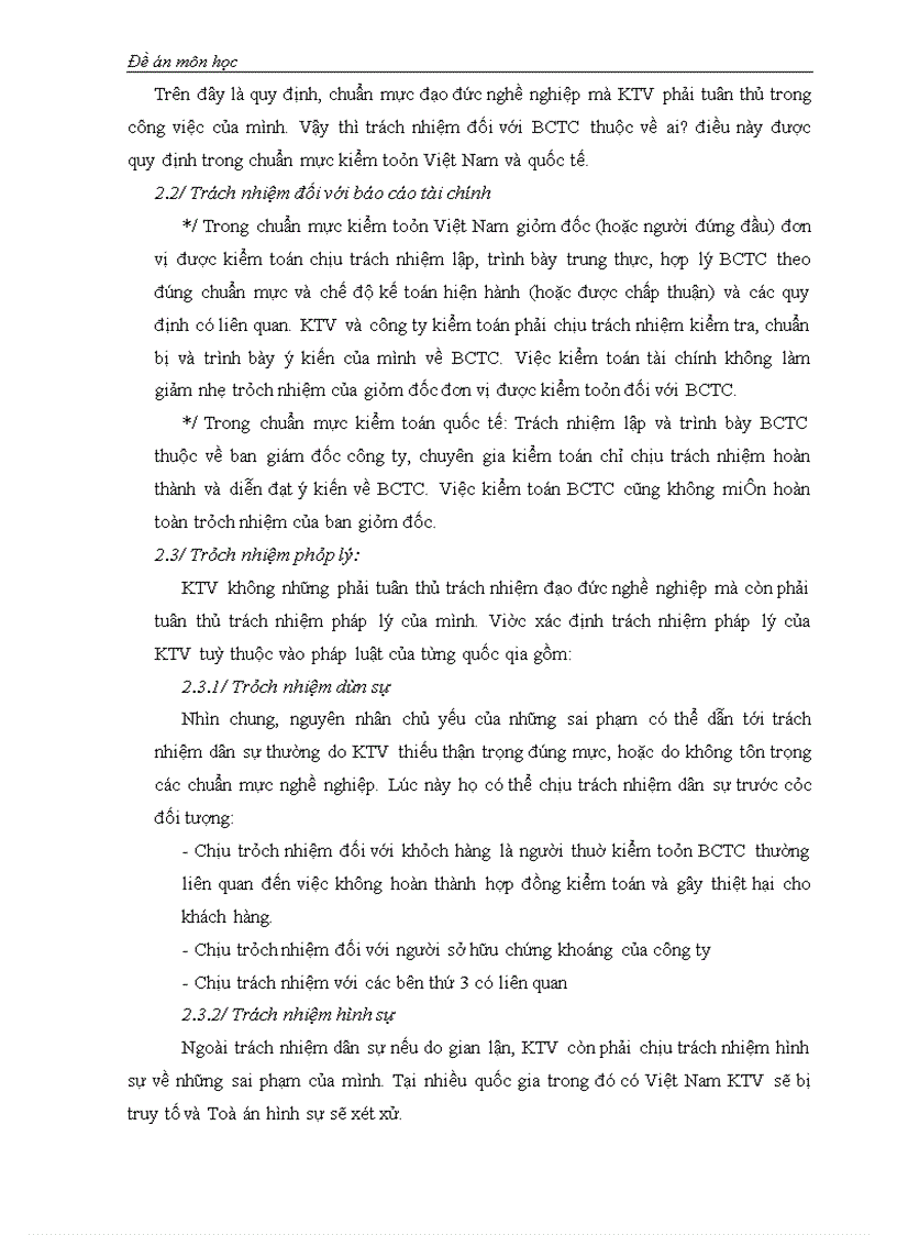 image for page Đề án môn học kiểm toán