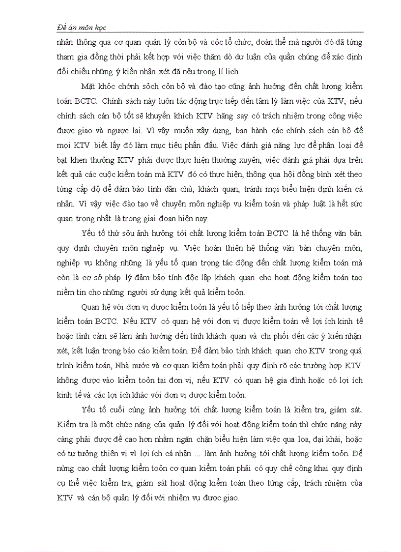 image for page Đề án môn học kiểm toán