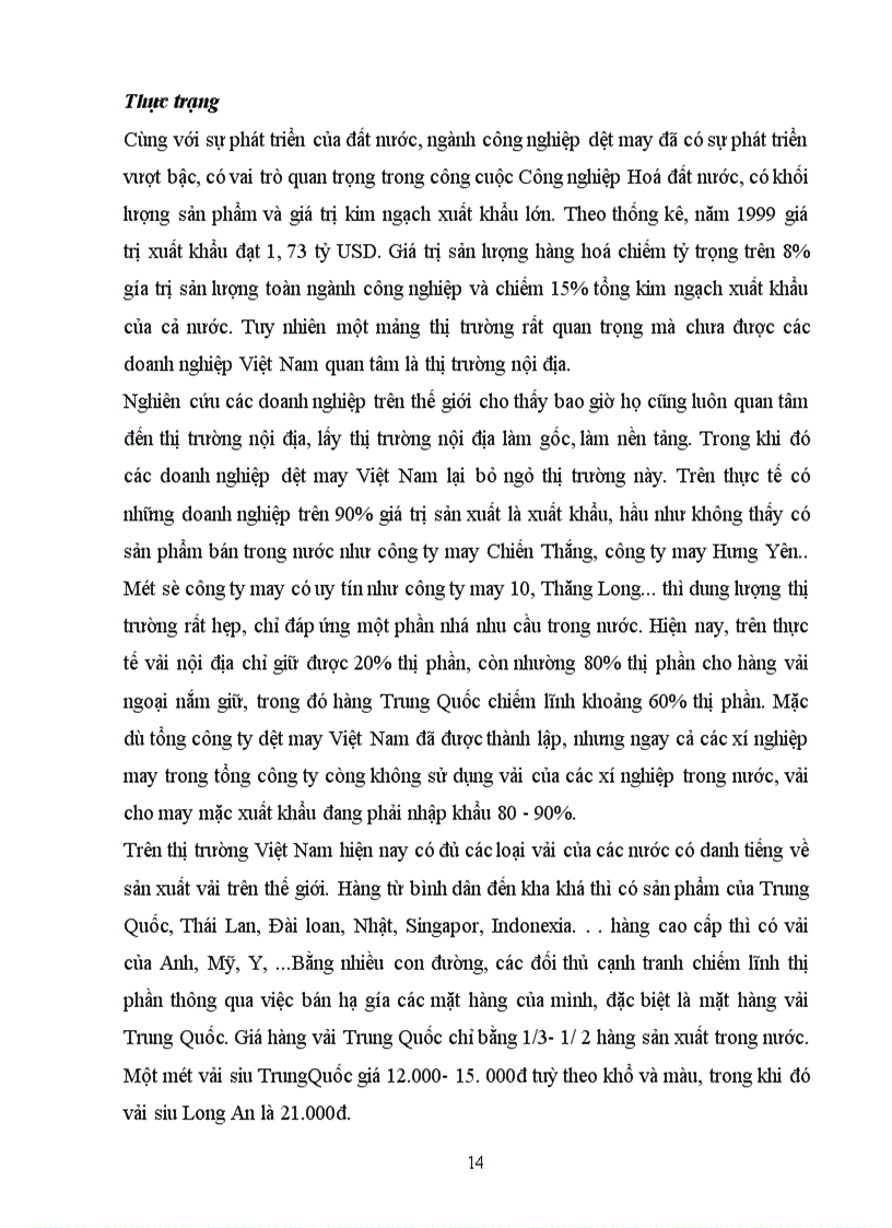 image for page Thực trạng bán phá giá hàng hoá ở Việt Nam