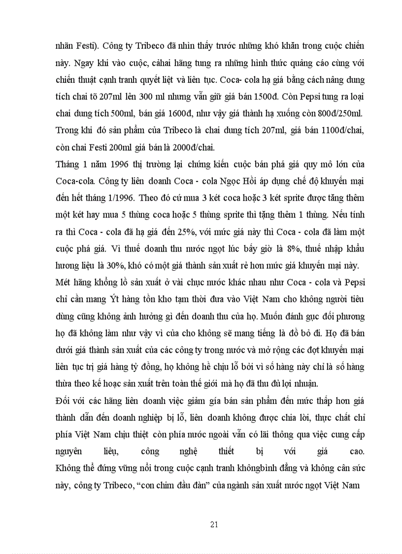 image for page Thực trạng bán phá giá hàng hoá ở Việt Nam