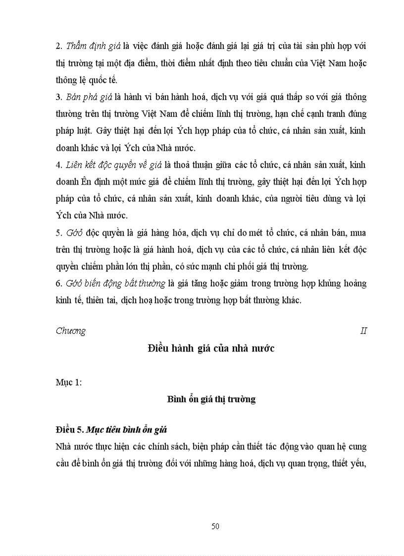 image for page Thực trạng bán phá giá hàng hoá ở Việt Nam