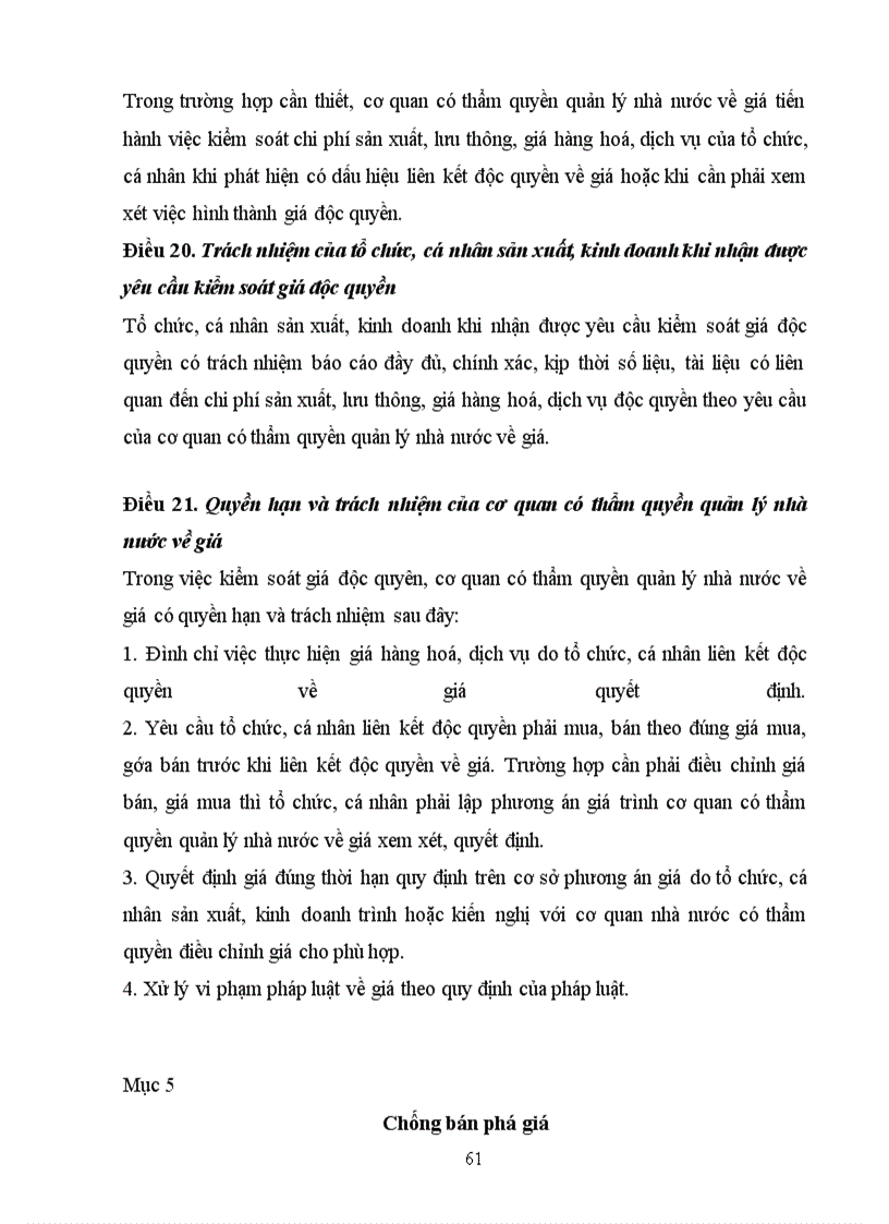 image for page Thực trạng bán phá giá hàng hoá ở Việt Nam