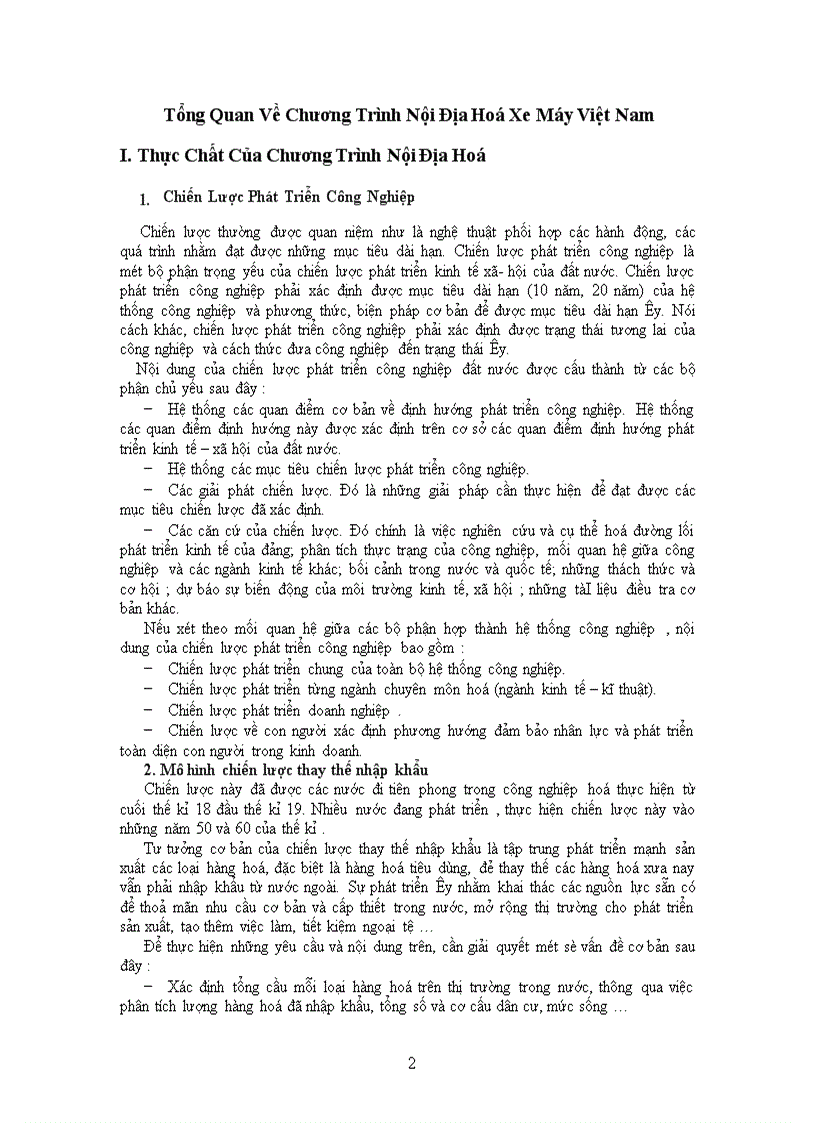 image for page Thực Trạng và giải pháp Của Chương Trình Nội địa hóa