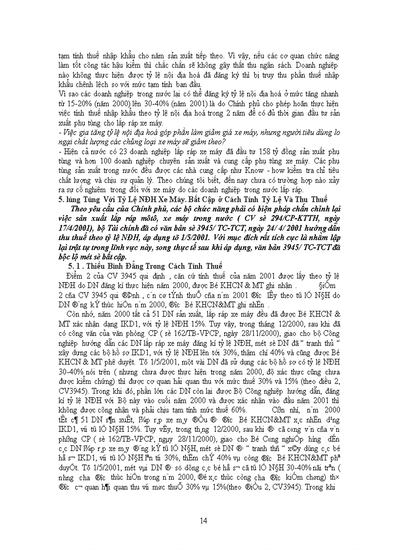 image for page Thực Trạng và giải pháp Của Chương Trình Nội địa hóa