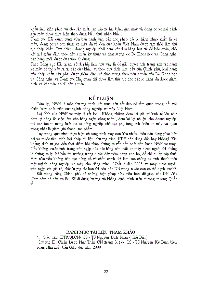 image for page Thực Trạng và giải pháp Của Chương Trình Nội địa hóa