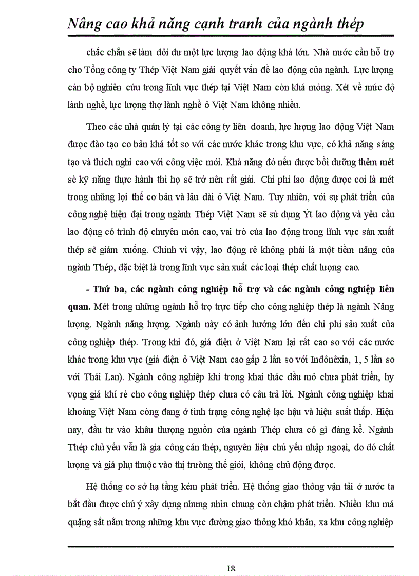 image for page Nâng cao khả năng cạnh tranh của các doanh nghiệp thép Việt Nam.