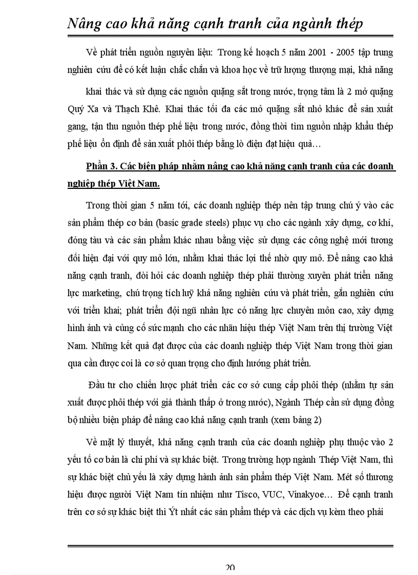 image for page Nâng cao khả năng cạnh tranh của các doanh nghiệp thép Việt Nam.