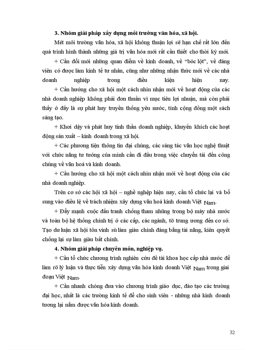 image for page Một số giải pháp chủ yếu để đưa văn hoá vào trong hoạt động sản xuất kinh doanh ở nước ta