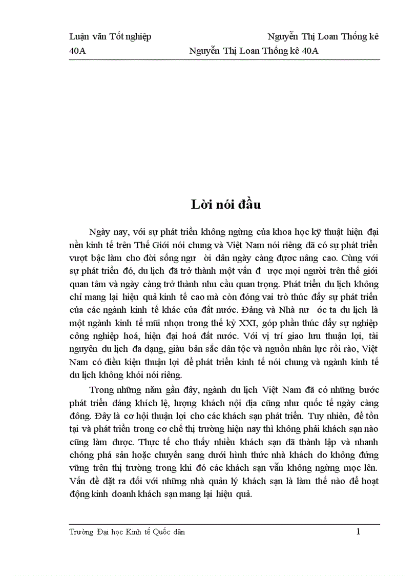 image for page Nghiên cứu thống kê hoạt động tài chính của Khách sạn Dân chủ