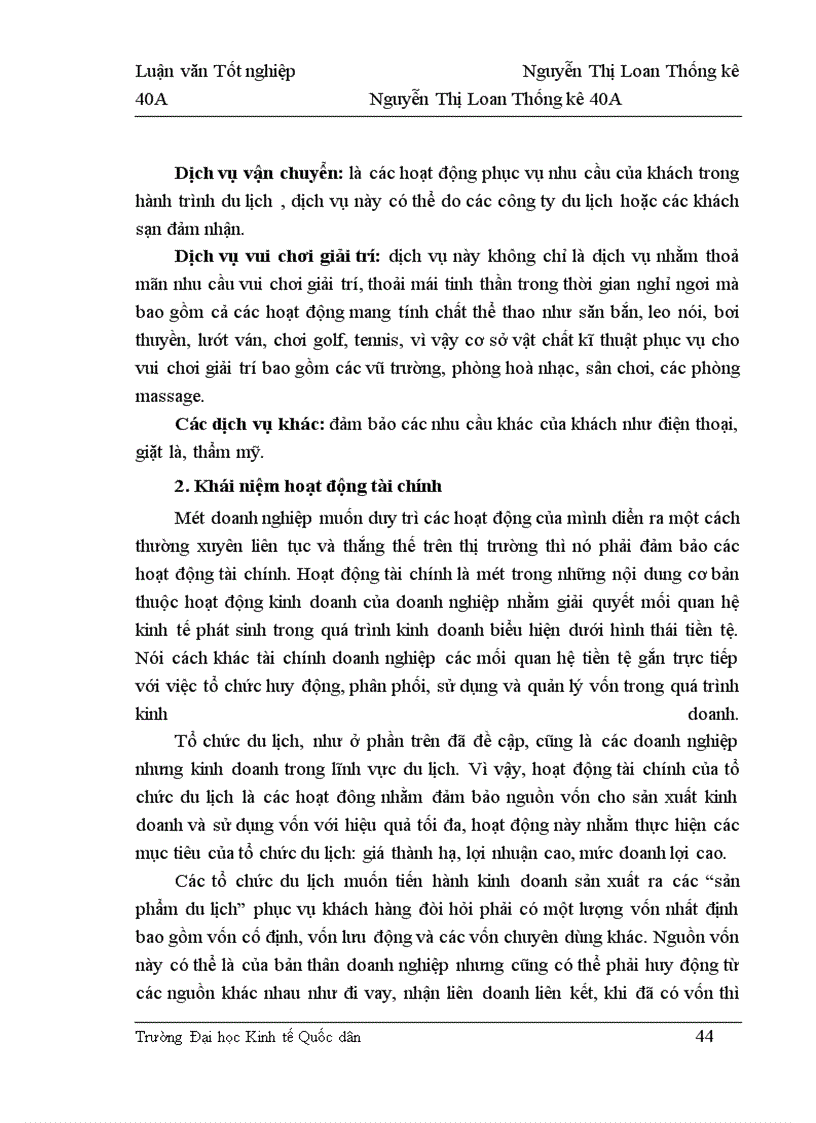 image for page Nghiên cứu thống kê hoạt động tài chính của Khách sạn Dân chủ