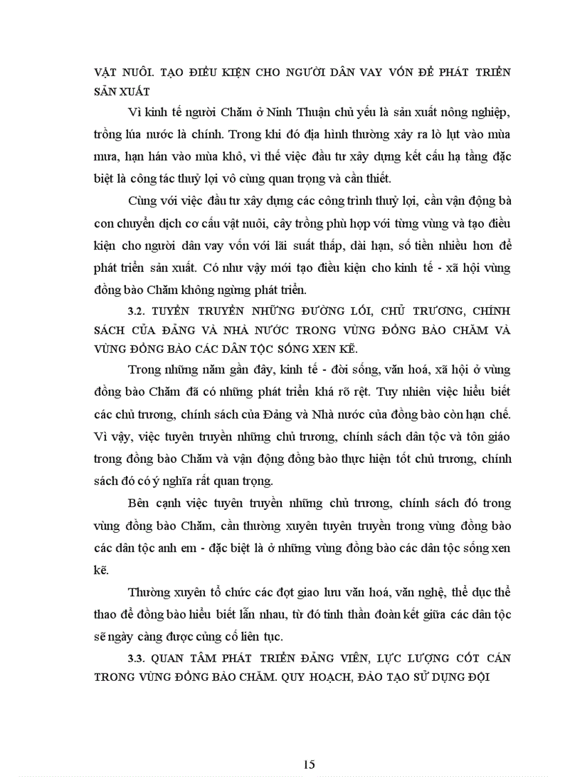 image for page Ảnh hưởng của tín ngưỡng, tôn giáo đối với đời sống tinh thần người Chăm ở Ninh Thuận hiện nay