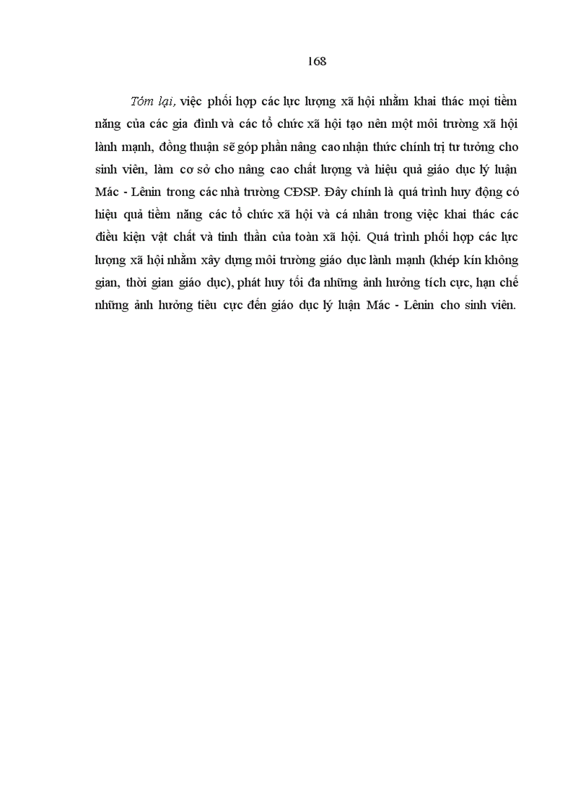 image for page Vấn đề giáo dục lý luận Mác - Lênin cho sinh viên các trường cao đẳng sư phạm ở các tỉnh biên giới phía Bắc Việt Nam hiện nay