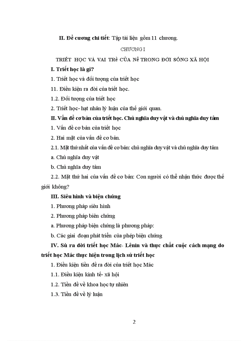 image for page Tài liệu giảng dạy và học tập môn triết học Mác - Lênin