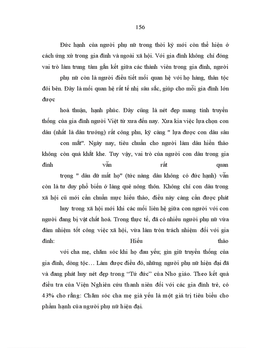 image for page Học thuyết “Tam tòng”, “Tứ đức”và ảnh hưởng của nó đối với người phụ nữ Việt Nam hiện nay - Thực trạng và giải pháp