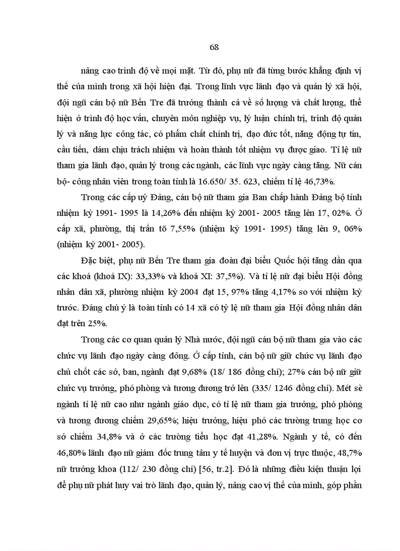 image for page Vấn đề kế thừa giá trị đạo đức truyền thống của phụ nữ tỉnh Bến Tre hiện nay