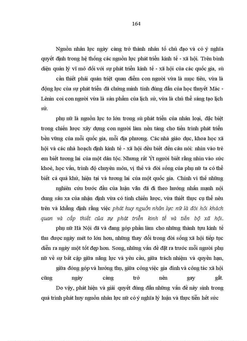 image for page Phát huy nguồn nhân lực nữ trong quá trình phát triển kinh tế - xã Hội ở Hà nội hiện nay