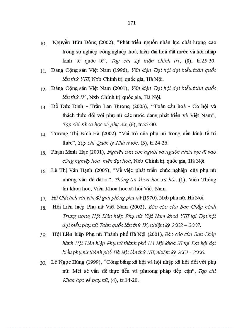 image for page Phát huy nguồn nhân lực nữ trong quá trình phát triển kinh tế - xã Hội ở Hà nội hiện nay