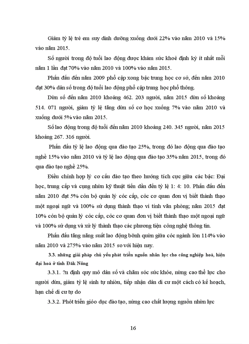 image for page Nguồn nhân lực cho CNH, HĐH ở tỉnh Đăk Nông