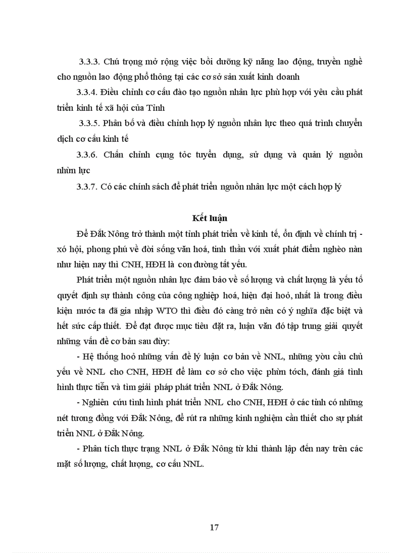 image for page Nguồn nhân lực cho CNH, HĐH ở tỉnh Đăk Nông