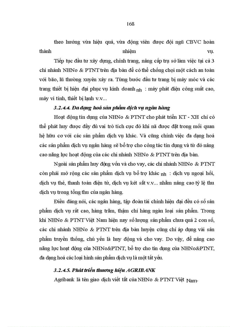 image for page Tín dụng của Ngân hàng Nông nghiệp và phát triển nông thôn đối với phát triển kinh tế - xã hội ở Đại Lộc, Quảng Nam