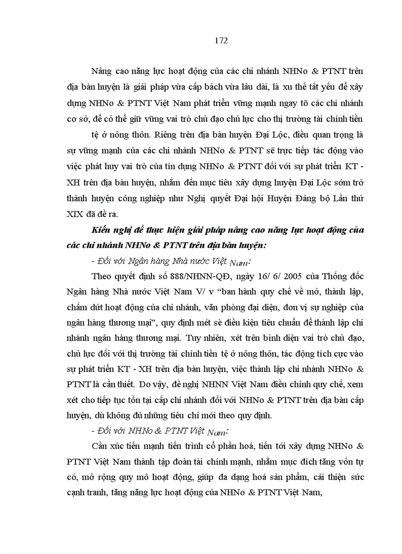 image for page Tín dụng của Ngân hàng Nông nghiệp và phát triển nông thôn đối với phát triển kinh tế - xã hội ở Đại Lộc, Quảng Nam