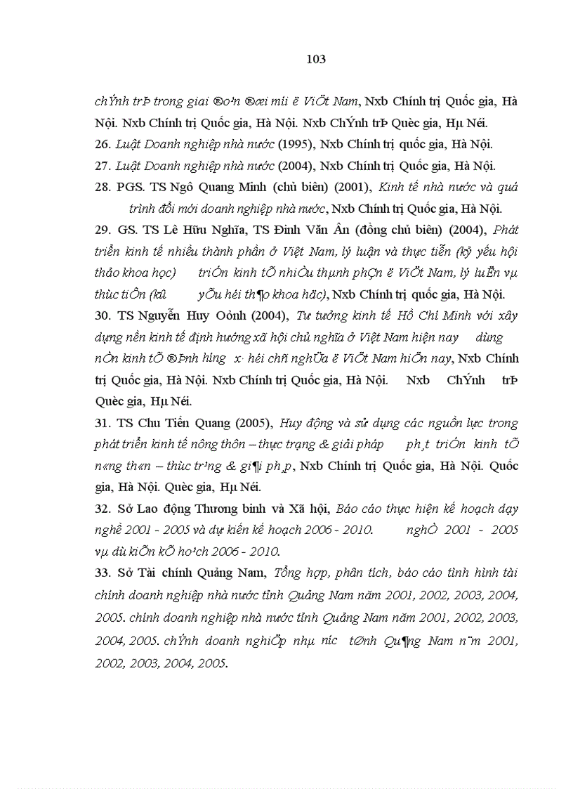 image for page Hiệu quả sản xuất kinh doanh của doanh nghiệp nhà nước tỉnh Quảng Nam