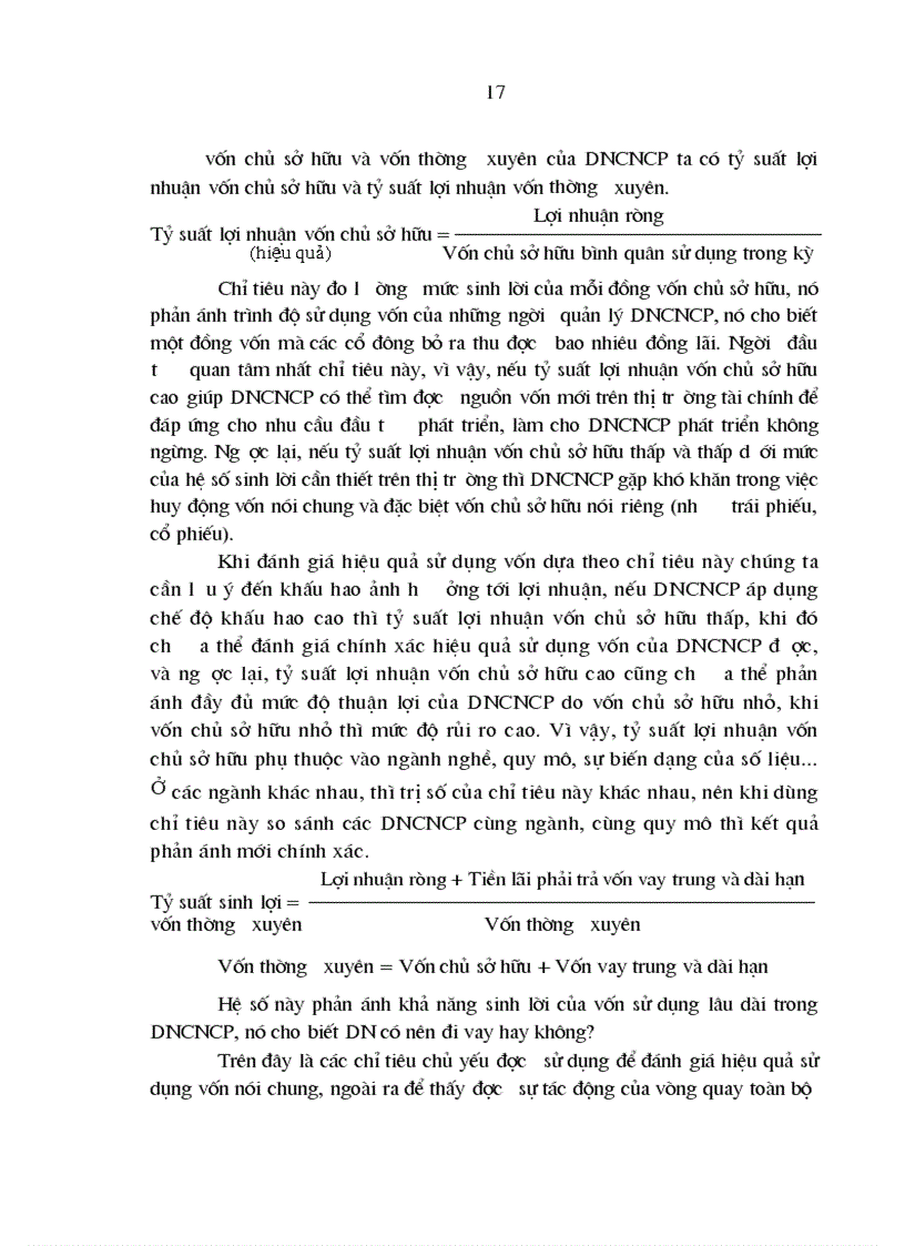 image for page Hiệu quả sử dụng vốn ở các doanh nghiệp công nghiệp sau cổ phần hóa của Đà Nẵng