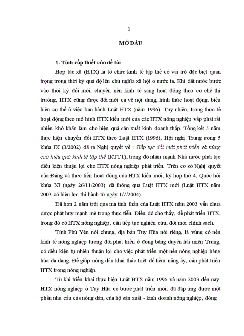 image for page Phát triển HTX nông nghiệp kiểu mới trên địa bàn Tuy Hòa, tỉnh Phú Yên