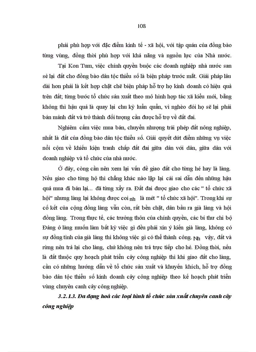 image for page Quy hoạch, sử dụng đất nông nghiệp để phát triển cây công nghiệp ở tỉnh Kon Tum