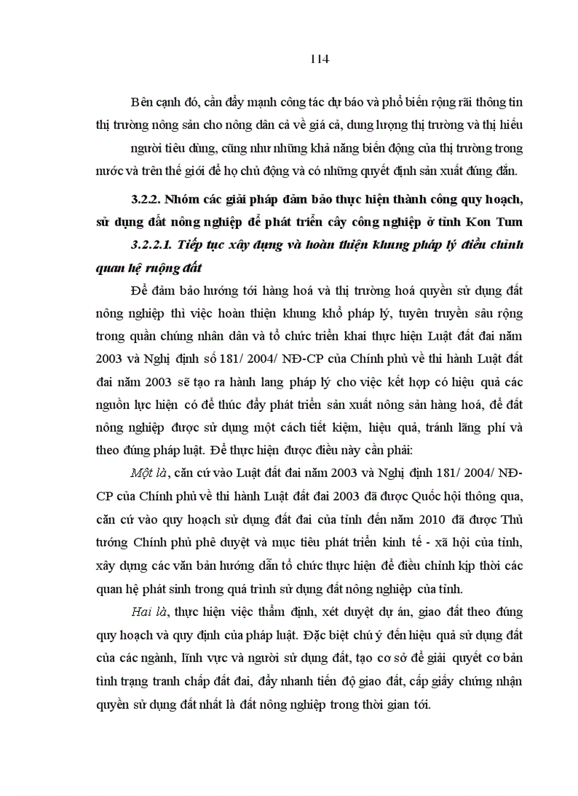 image for page Quy hoạch, sử dụng đất nông nghiệp để phát triển cây công nghiệp ở tỉnh Kon Tum