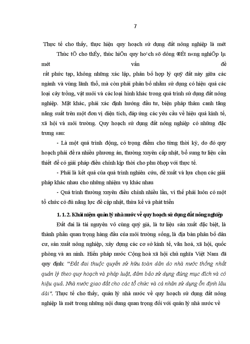 image for page Hoàn thiện quản lý nhà nước về quy hoạch sử dụng đất nông nghiệp trên địa bàn tỉnh Khánh Hoà