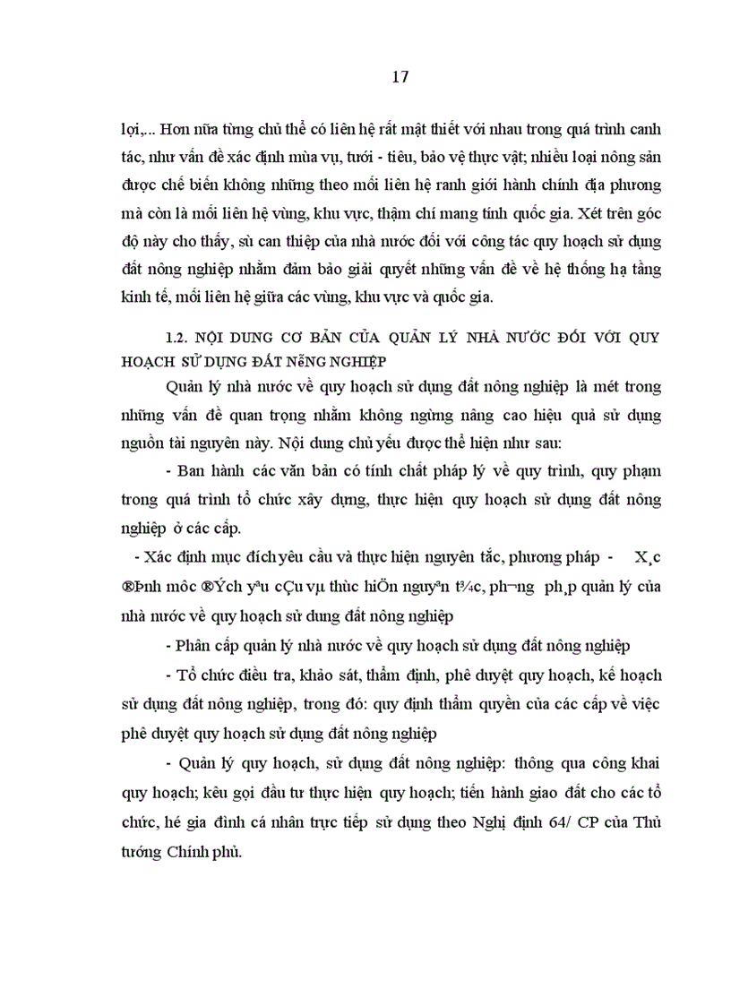 image for page Hoàn thiện quản lý nhà nước về quy hoạch sử dụng đất nông nghiệp trên địa bàn tỉnh Khánh Hoà