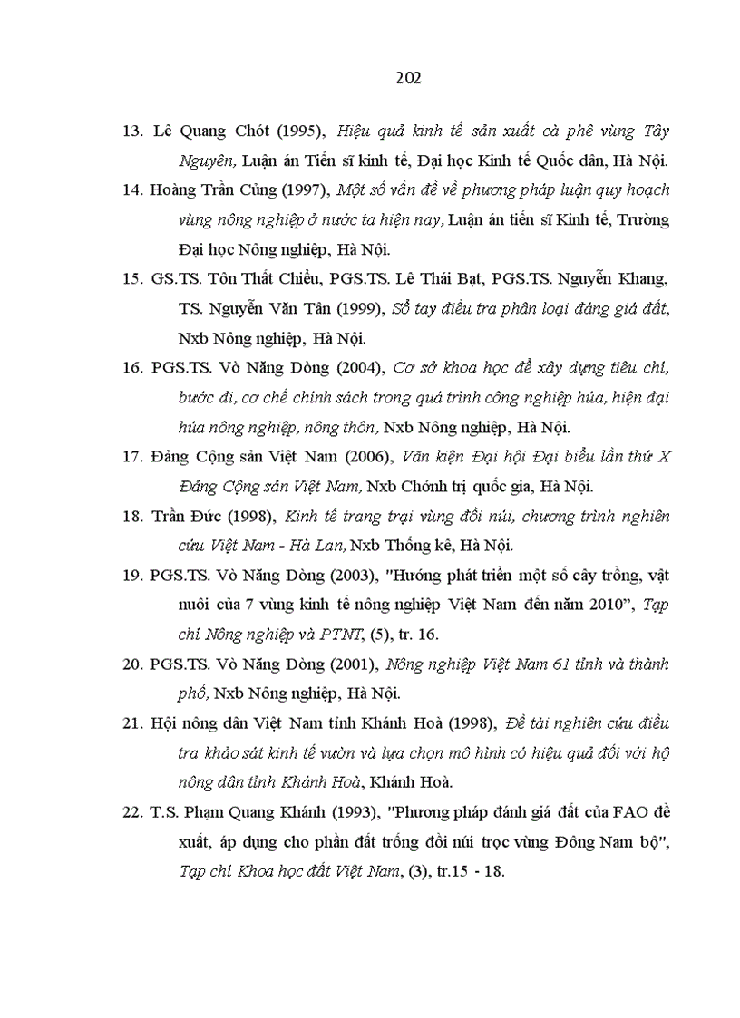 image for page Hoàn thiện quản lý nhà nước về quy hoạch sử dụng đất nông nghiệp trên địa bàn tỉnh Khánh Hoà