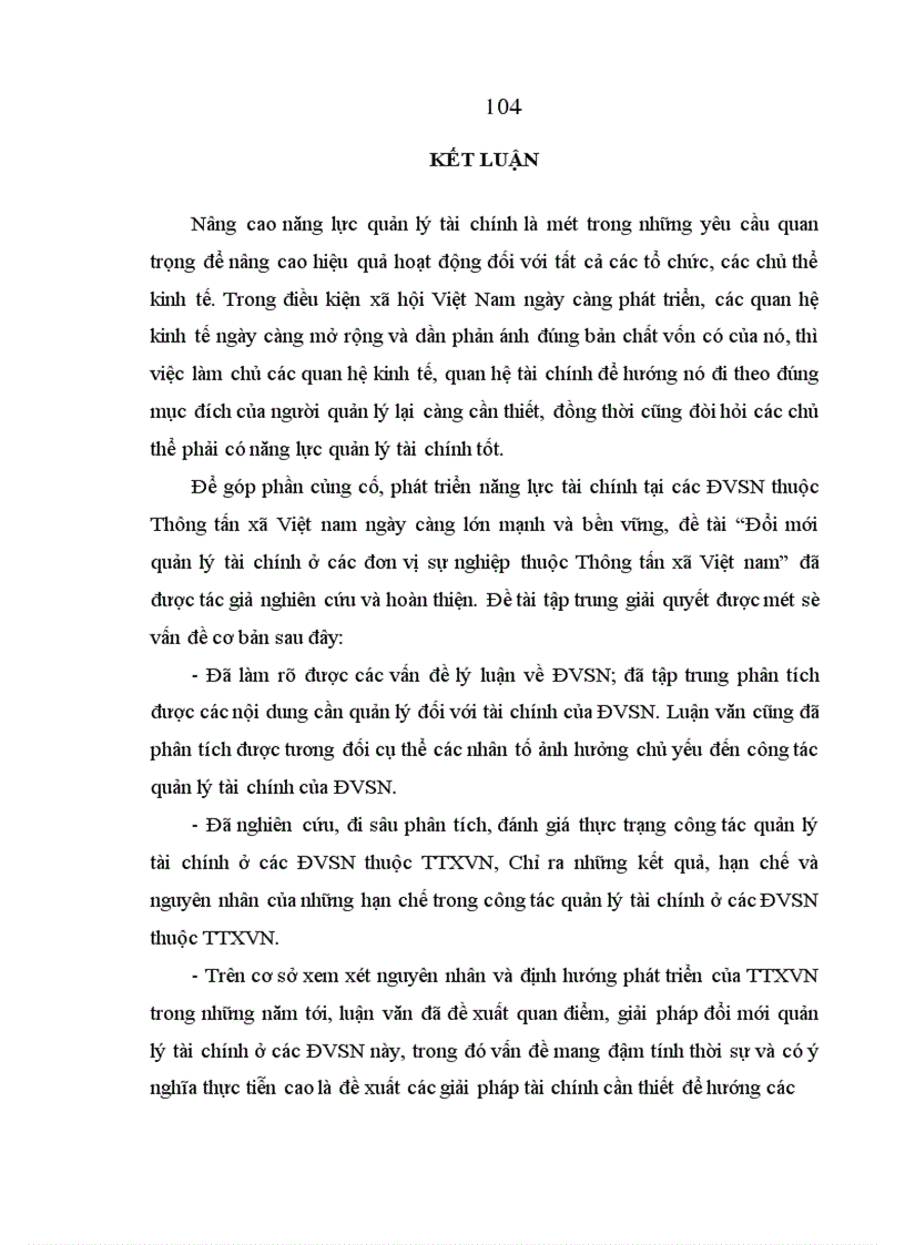 image for page Đổi mới quản lý tài chính ở các đơn vị sự nghiệp thuộc Thông tấn xã Việt Nam