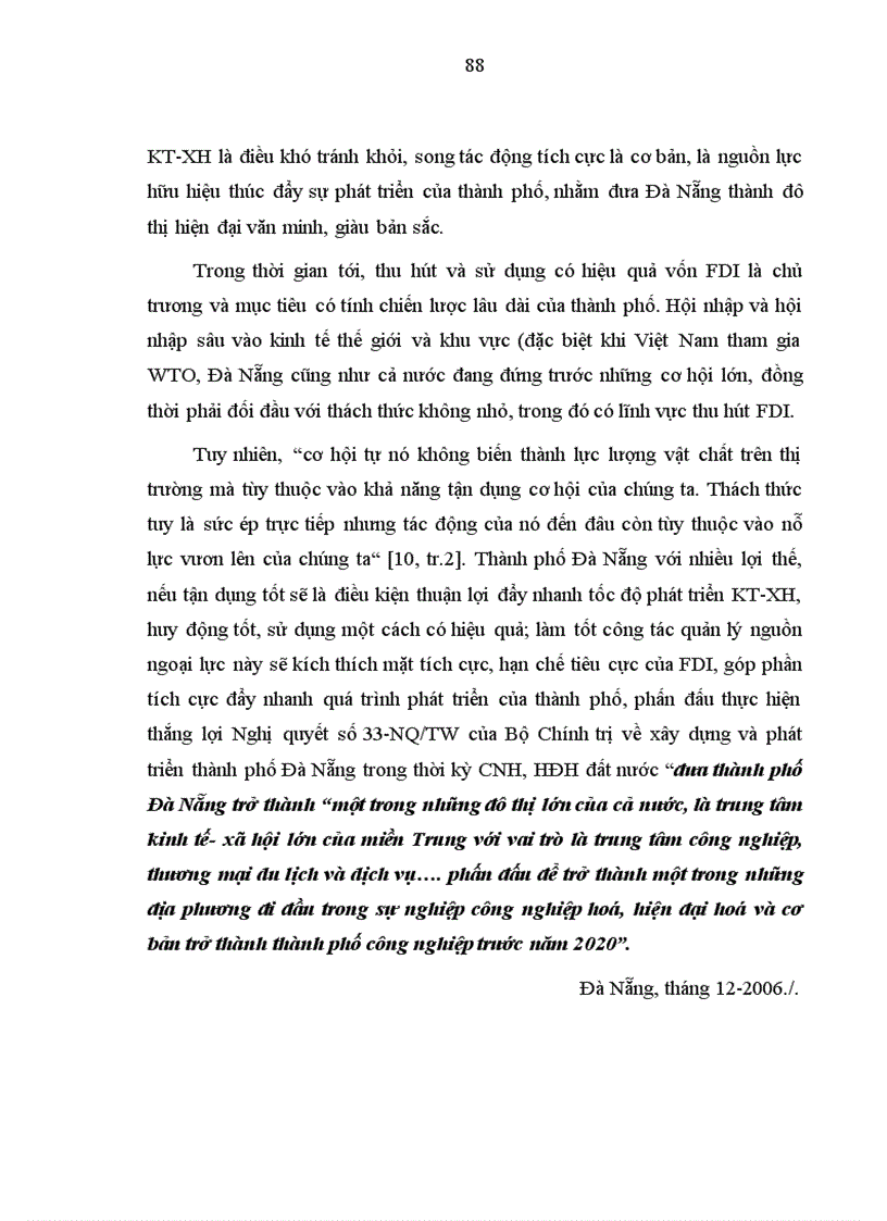 image for page Tác động đầu tư trực tiếp nước ngoài vào phát triển KT-XH ở thành phố Đà Nẵng