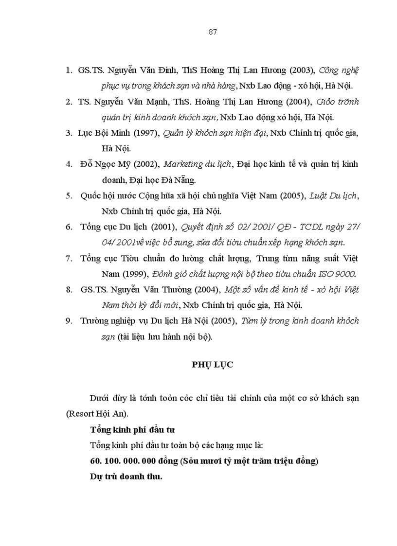 image for page Dịch vụ khách sạn trong hoạt động của ngân hàng nông nghiệp và phát triển nông thôn Việt Nam