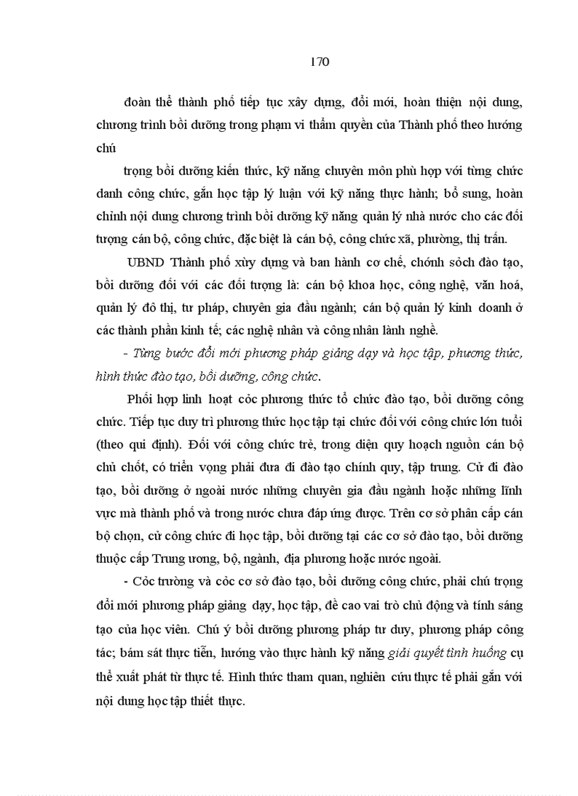 image for page Đào tạo, bồi dưỡng công chức trong nền kinh tế thị trường ở nước ta (qua thực tiễn ở thành phố Hà Nội)