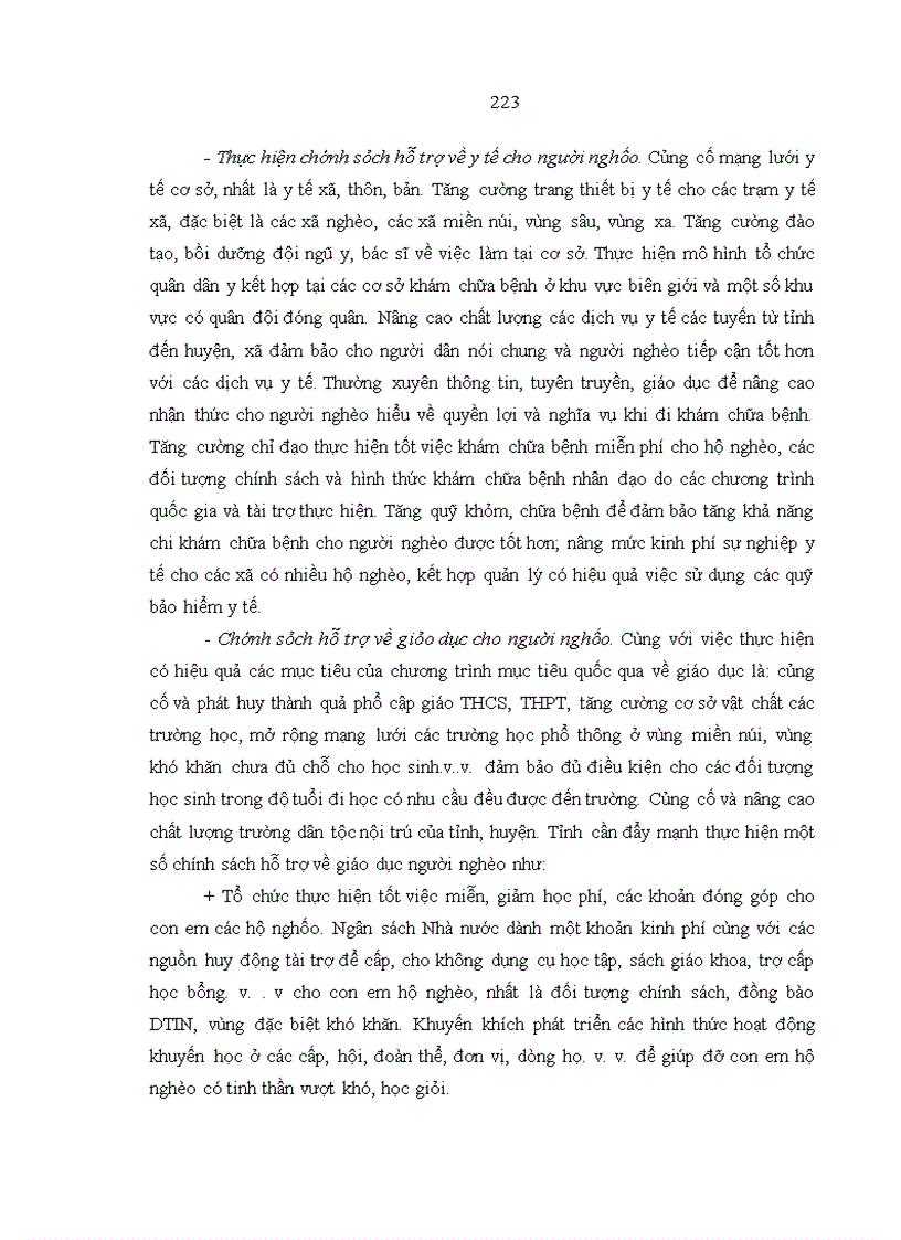 image for page Giải pháp xoá đói giảm nghèo tỉnh quảng trị