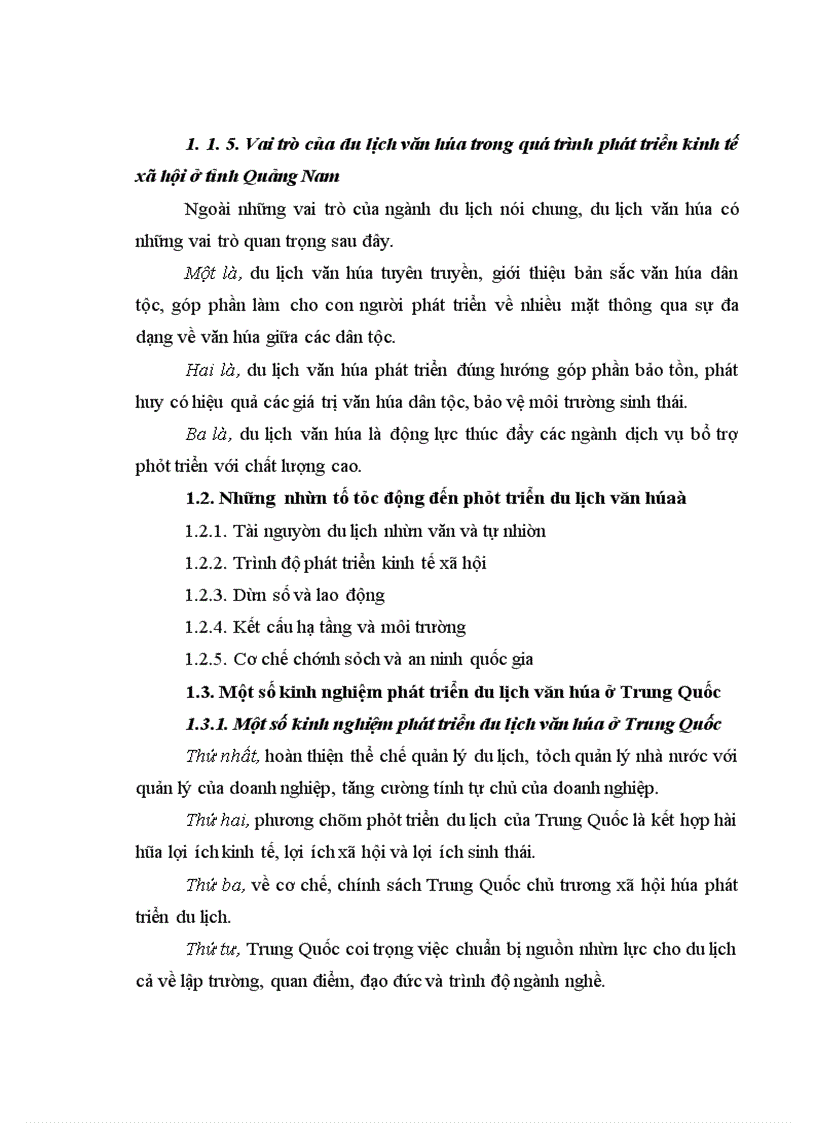 image for page Du lịch văn hóa ở tỉnh quảng nam