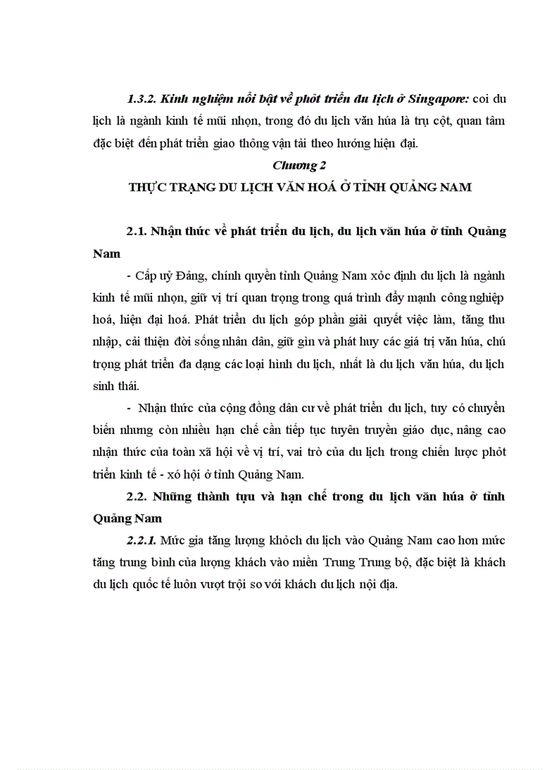 image for page Du lịch văn hóa ở tỉnh quảng nam