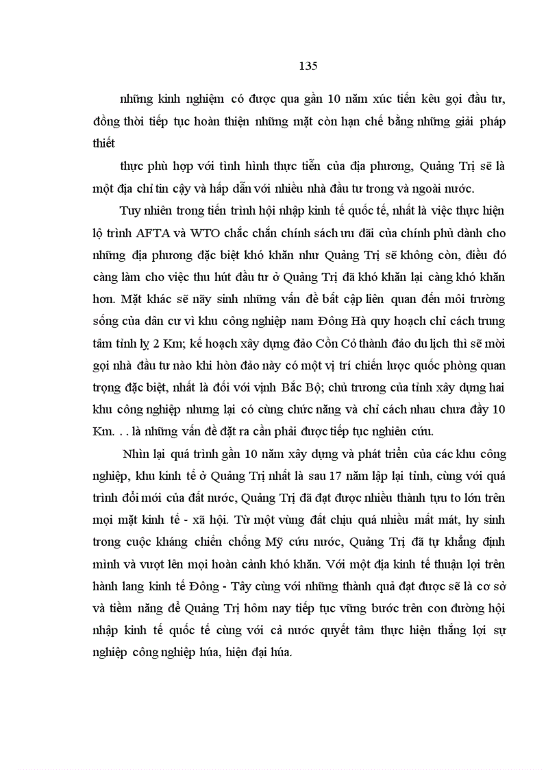 image for page Thu hút vốn đầu tư vào các khu công nghiệp, khu kinh tế ở tỉnh Quảng trị