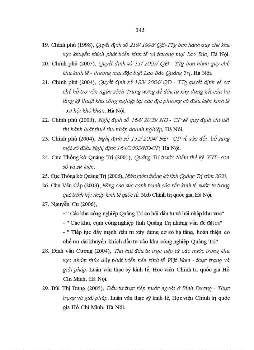 image for page Thu hút vốn đầu tư vào các khu công nghiệp, khu kinh tế ở tỉnh Quảng trị