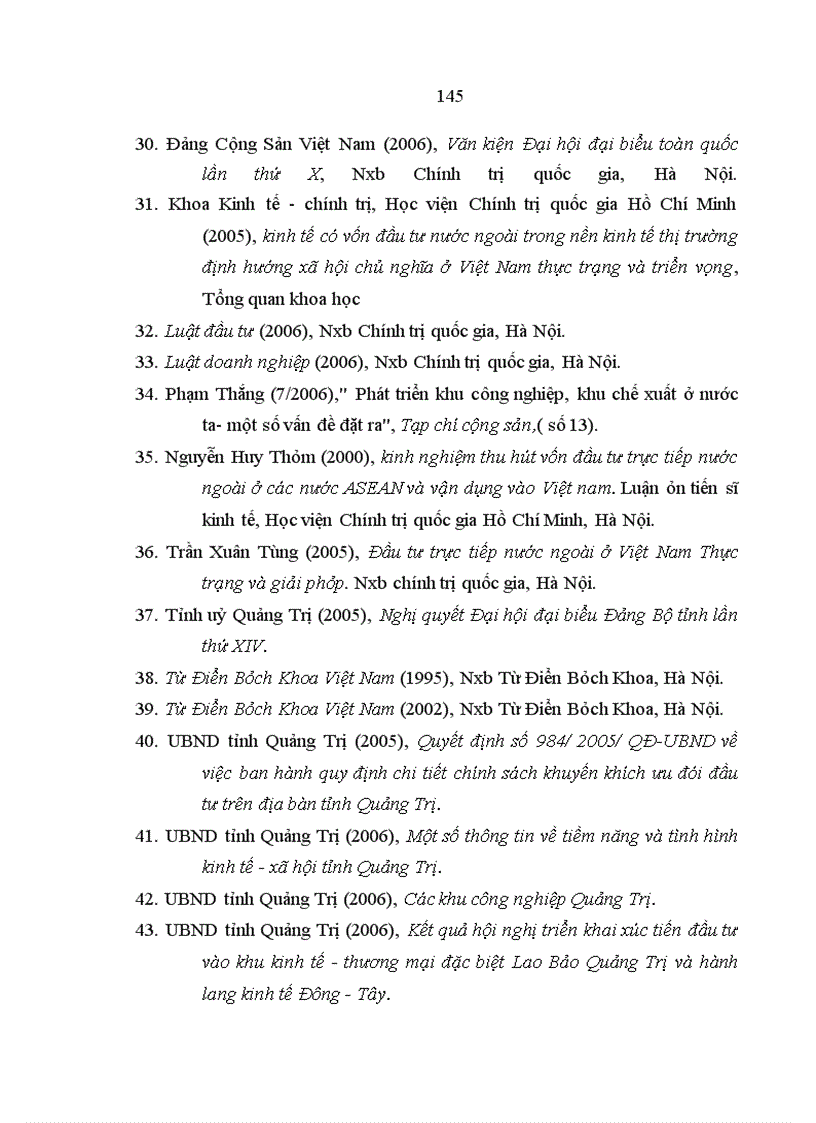 image for page Thu hút vốn đầu tư vào các khu công nghiệp, khu kinh tế ở tỉnh Quảng trị