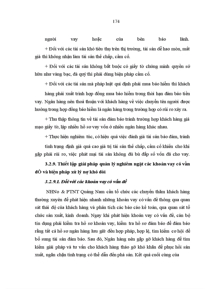 image for page Quản lý rủi ro tín dụng trong hoạt động kinh doanh của NHNo&PTNT Quảng Nam